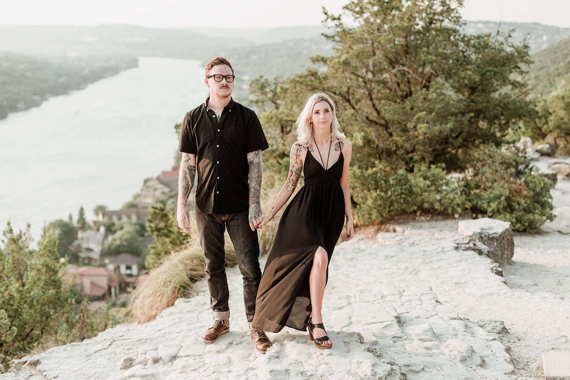 Mount Bonnell Engagement